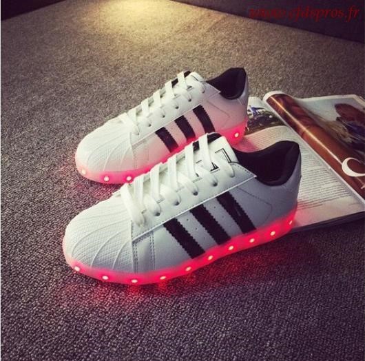 adidas super star led