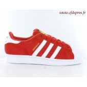 Adidas Superstar Femme Rouge