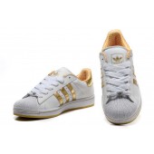 adidas chaussures superstar ii or blanc