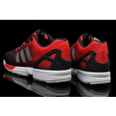 adidas hommes zx flux reflective gradient noir blanc sport rouge