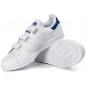 adidas stan smith scratch bleu