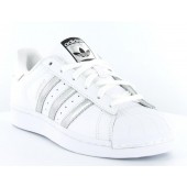 adidas superstar blanc argent femme