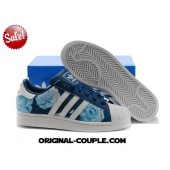 adidas superstar bleu femme
