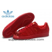 adidas superstar homme rouge
