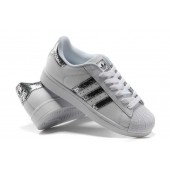 adidas superstar ii blanc métallisé