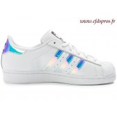 adidas superstar iridescent femme