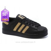 adidas superstar noir or