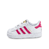 adidas superstar rose et blanche