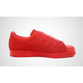 adidas superstar rouge daim