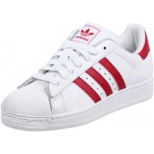 adidas superstar rouge et blanche femme