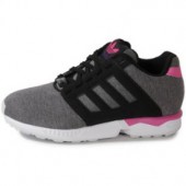 adidas zx flux grise et rose