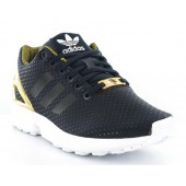 adidas zx flux homme noir et or
