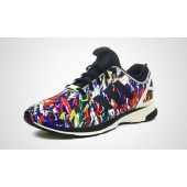 adidas zx flux multicolor print pas cher