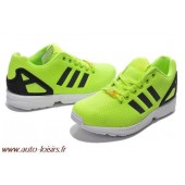 adidas zx flux vert fluo