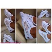 chaussure adidas femme blanche dentelle