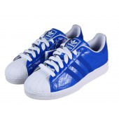 superstar adidas femme bleu electrique