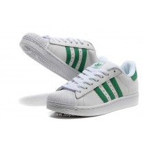 adidas superstar verte solde