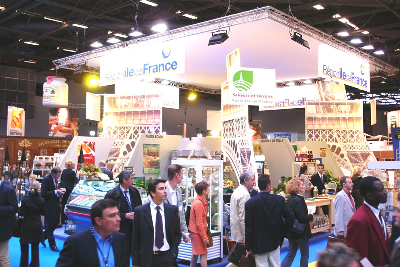 stand Ile de France au SIAL 2004